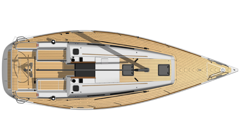 yacht Charter Segel yacht Dufour 34E P 17